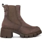 Tamaris Chelsea boots donkerbeige