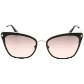 Tom Ford FT0843 Faryn 01B gouden zonnebril