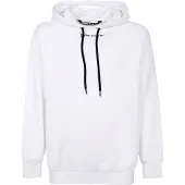 Palm Angels Classic Logo White Oversized Hoodie