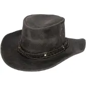 Infinity Leather Cowboy Aussie echte lederen Bush-hoed