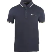 Aquascutum Men's Tipped Polo Shirt in Navy