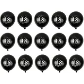TGL Verjaardag feest ballonnen 18 jaar 15 stuks.