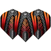 Winmau Prism Alpha Black Orange V2 - Dart Flights