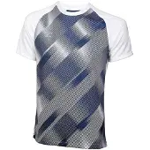 Umbro Training Graphic Heren Wit/Blauw T-Shirt