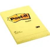 Post-It 659 zelfklevend notitiepapier Rechthoek Geel 100 vel Zelfplakkend