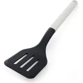 KitchenAid Bakspatel met Sleuven, 34 cm, Kunststof/Nylon, Wit -