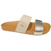 Reef Cushion Vista Slipper Dames Vintage/Gold 10