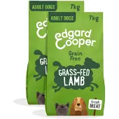 Edgard & Cooper 2x Hondenvoer Droog Graslam 7 Kg