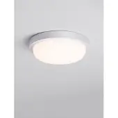 Lyora Plafondlamp Reo wit Ø 23,5cm