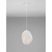 Lyora Natuurlijke hanglamp Tempus wit 40cm