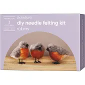 Panduro DIY kit - Needle Felted Robins