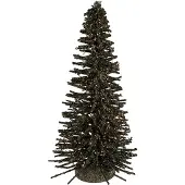 Clayre & Eef Kerstdecoratie Beeld Kerstboom Ø 17x30 cm Groen Hout