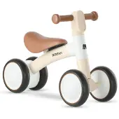 Deryan Milo Luxe Loopfiets - Peuterfiets voor 1 tot 3 Jaar - Cream