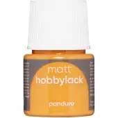 Panduro Hobbylak mat - 45 ml - oranje