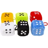 Duckiez Pluche Dobbelsteen - 24 stuks