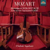 OUTHERE Daniele Orlando, I Solisti Aquilani - Mozart: Divertimenti, K136, K137, K138, Eine Kleine Nachtmusik, K525 (CD)