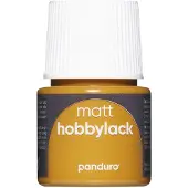 Panduro Hobbylak mat - 45 ml - oker