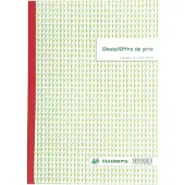 Exacompta Doorschrijfpapier prijsofferte 29,7x21cm 50 bladen triple zelfkopiërend - - 13146E