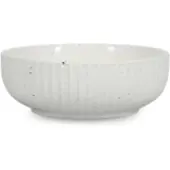 Salt & pepper Kom Ora Gloss White / Black 15,5 cm (Set van 4)
