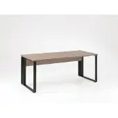 Molecule Rio Bureau Humus Eik 180x80x73 cm Industrieel Design