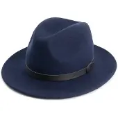 MGO Leisure Wear MGO Frome Heren - Hoed - Wol - Blauw