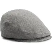 MGO Leisure Wear MGO Tod Heren - Flatcap - Wolmix - Grijs