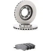 RIDEX 3405B2777 Remschijven en blokken