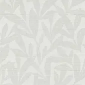 Erismann Vinylbehang 10521-10 - La Terasse - Botanisch Wit - 53cm x 10.05m