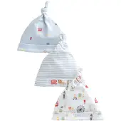 Next Muts 'London' lichtblauw / bruin / rood / wit