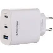 TEKMEE GaN Oplader - USB C Adapter – 45W Snellader – 2xUSB-C & 1xUSB-A