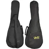 Boston UKB-06 Gigbag voor Bariton Ukelele – 6 mm Voering, Nylon, Zwart
