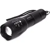 KH Security Led Zaklamp met zoomfunctie Tactical Superbeam - Militaire zaklamp