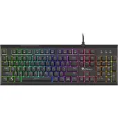 Genesis Thor 210 RGB Gaming Keyboard met Hybride mechanische toetsen Zwart
