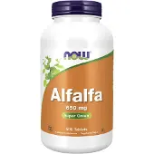 Now Alfalfa 650mg - 500 tabl