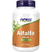 Now Alfalfa 650 mg 250 tab