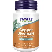 Now Koperglycinaat (120 Tabletten) - mineralen - mineralen