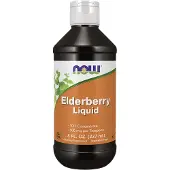 Now , Elderberry Vloeistof, 500 mg, 8 fl oz (237 ml)