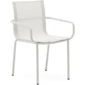 Natur24 Tuinstoelen Galdana - Aluminium - grijs - 58 x 84 x 56 cm