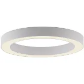 Paul Neuhaus Strakke led plafondlamp Pure Lines Round Ø 35cm - wit