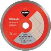 Rubi CPR 125 Superpro Diamantzaagblad | Doorlopende Diamant Kroon - 30973