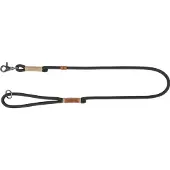Trixie BE NORDIC HONDENRIEM ZWART / ZAND 100X0.8 CM