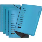 Pagna 40056-02, Project folder, A4, Polypropyleen (PP), Blauw, Portret, Elastische band