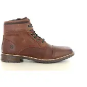 PS Poelman Joni 01 Veterschoenen | Maat 46 Heren Cognac