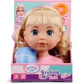 Baby Born styling hoofd Carla poppenhoofd met accessoires.