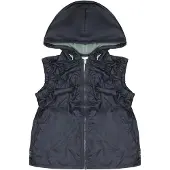 Nike Zip Up Hooded Gilet Dames Navy Mouwloos Sportvest 261131 502