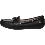 EVER AU Dames Leren Loafers - Grebes