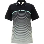 Oakley Zwart Gestreept Ellipse Golf Poloshirt - Heren
