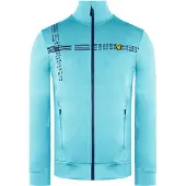 Lyle & Scott Counter Stripe Heren Lichtblauwe Midlayer