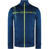 Lyle & Scott Counter Stripe Heren Blauwe Midlayer