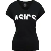 Asics Essentials GPX Dames Zwart T-shirt